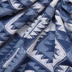 Woolen Lycra Geometrical  Print -  KCC97924