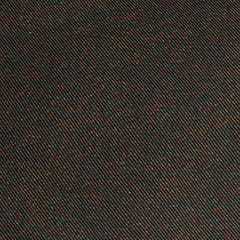 Black with Multicolour Sprinkle Print Woolen Fabric - KCC190874