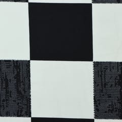 Checkbox Print Pattern Woolen Lycra Weave