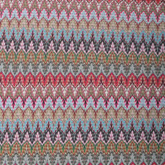 Multicoloured Woolen Zig-Zag Print