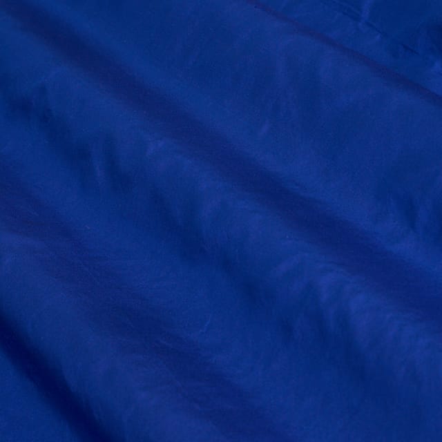 Navy Blue Pure Dupion Silk Fabric