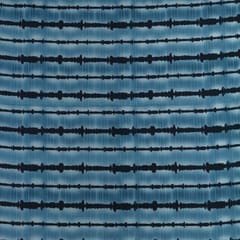 Cobalt Blue Glace Cotton Print Fabric