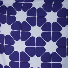 Blue Glace Cotton Print Fabric