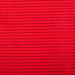 Cheery Red Chanderi Stripe Embroidery Fabric