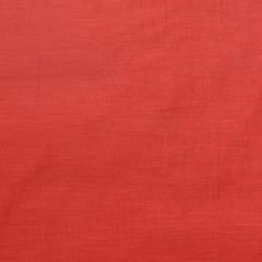 Watermelon Red Chanderi Plain Fabric