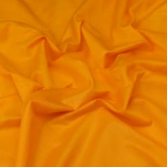 Gold Yellow Chanderi Plain Fabric