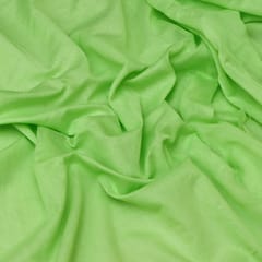 Mint Green Chanderi Plain Fabric