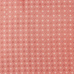 Rouge Pink Muslin Digital Floral Print Fabric