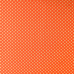 Fire Orange Brocade Gold Zari Booti Paudi Embrodiery Fabric