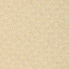 Pearl White Geogette Sequin Sippi Threadwork Embroidery Fabric