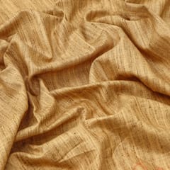 Coffee Brown Plain Mahi Silk Fabric