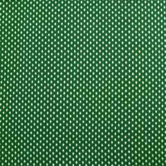 Green Organza Golden Zari Booti Embroidery Fabric