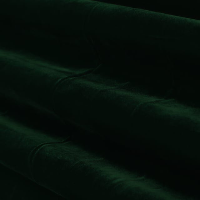 Dark Green Micro Velvet Fabric