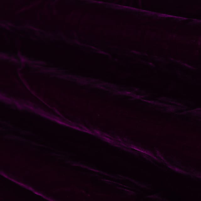 Roseynberry Purple Viscose Velvet Fabric