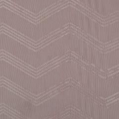 Baby Pink Nokia Silk Sequins Zigzak Stripe Pattern Embroidery Fabric