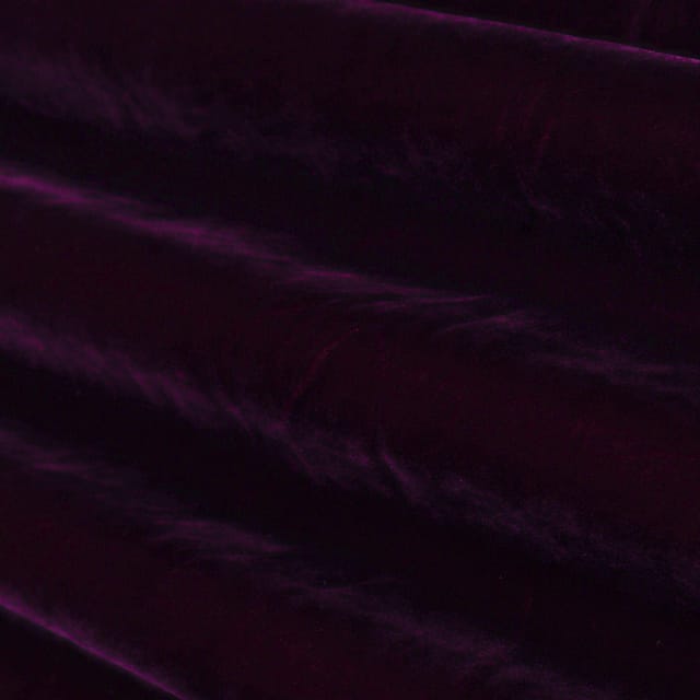 Tryian Purple Pure Velvet Fabric