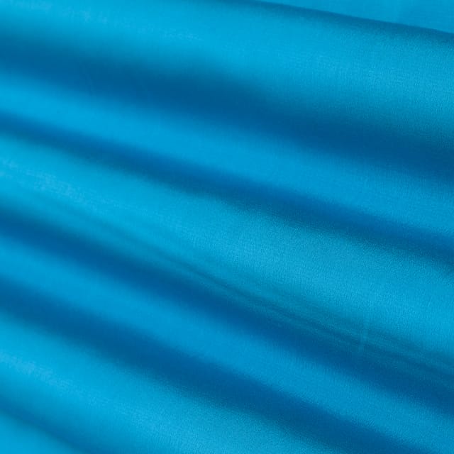 Sapphire Blue Pure Crepe Fabric