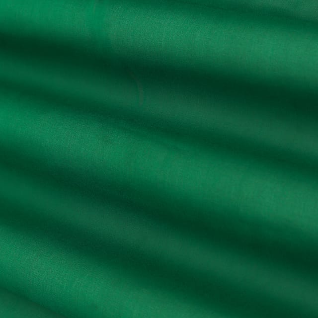 Emerald Green Pure Georgette Fabric