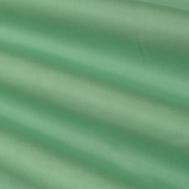 Light Green Pure Crepe Fabric