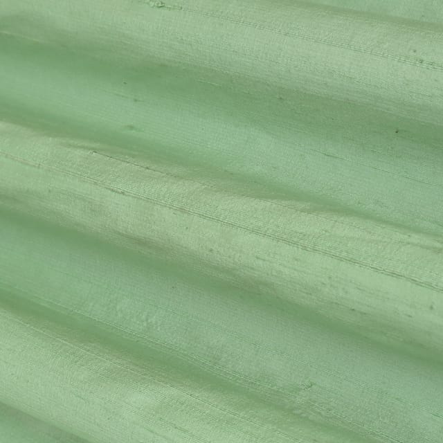 Mint Green Raw SIlk Fabric 100gm