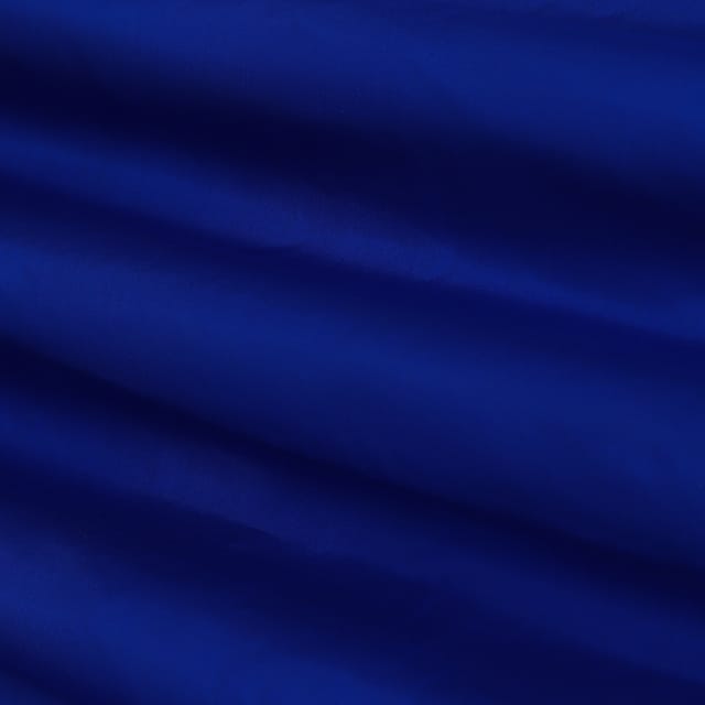 Cobalt Blue Pure Silk Fabric 50gms