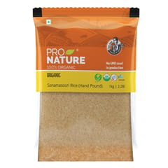 Organic Sonamasoori Rice (Hand Pound) 1kg