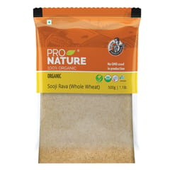 Organic Sooji / Rava (Whole Wheat)500g