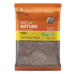 Organic Black Pepper (Whole) 100g