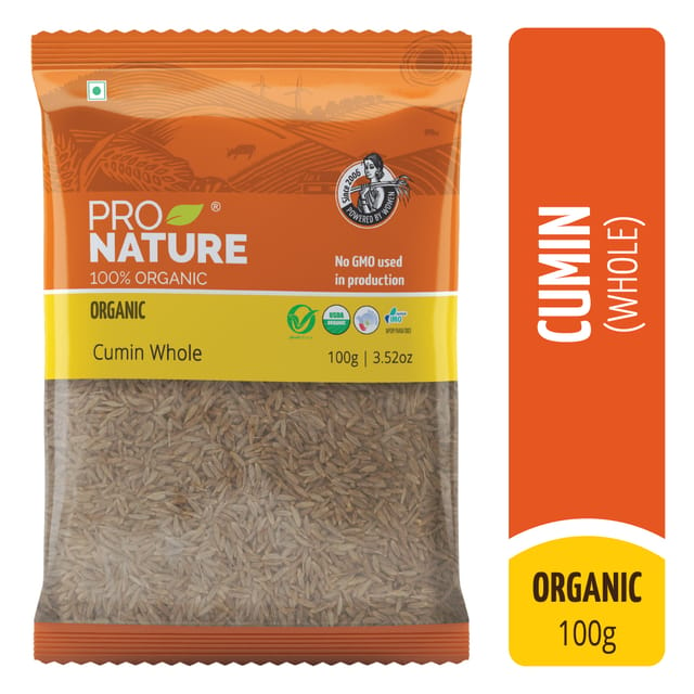 Organic Cumin (Whole) 100g