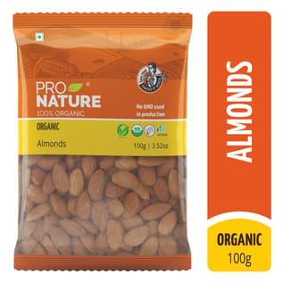 Organic Almonds 100g