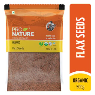 Organic Flax Seeds, 500g