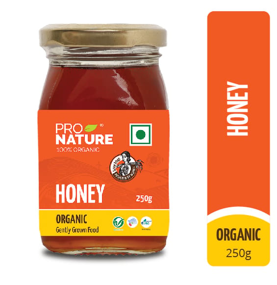 Organic Honey 250g (Glass Jar)