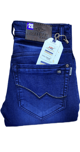 Rs 500/Piece-Mens Dark Blue Lycra Jeans 25- Set of 5