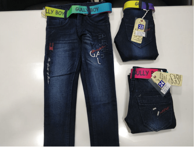 Rs 373/Piece - Boys Jeans 3127 Step Up - Set of 15