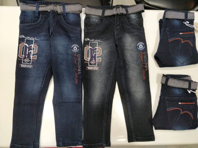Rs 389/Piece - Boys Jeans 3129/2 - Set of 20