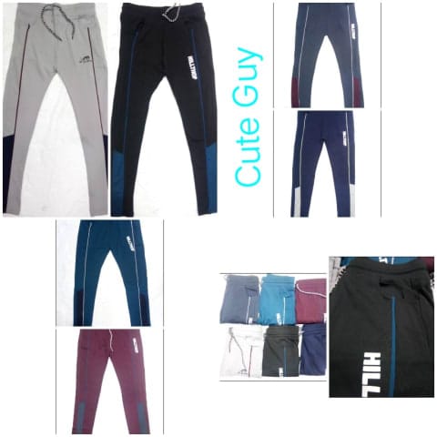 Rs 194/Piece - Cute Guy Imported Four Way Lycra Solid Trackpant for Men Set Of 18, Lower cont