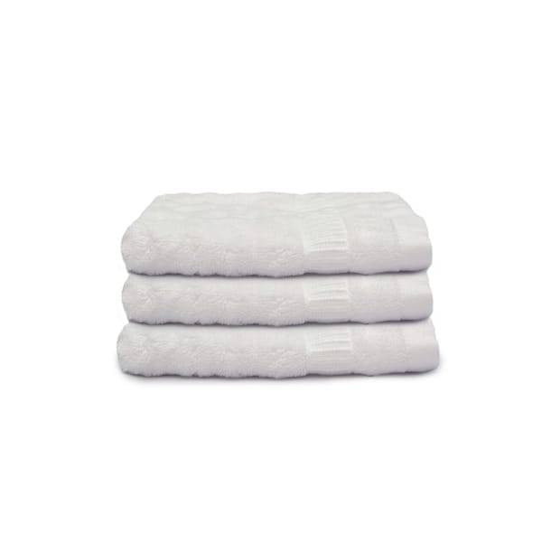 Bamboo Sports Towel Pack of 3 (White)