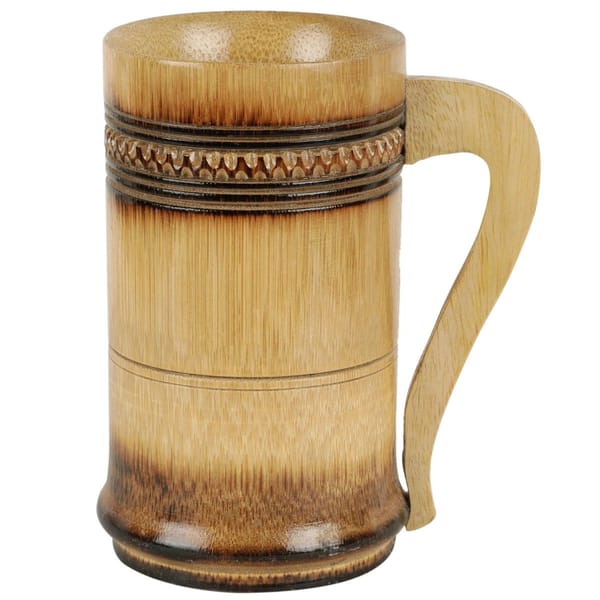 Bamboo Beer Mug 500ml