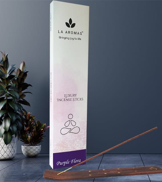 Purple flora Incense Sticks – 1 Pc - 60 Sticks