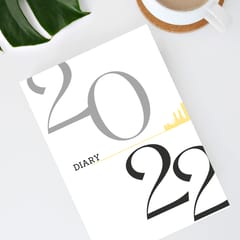 Classy Black and White Planner - 2022 - 1Pc