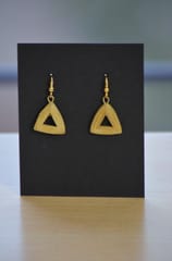 Triangle Bamboo Earrings