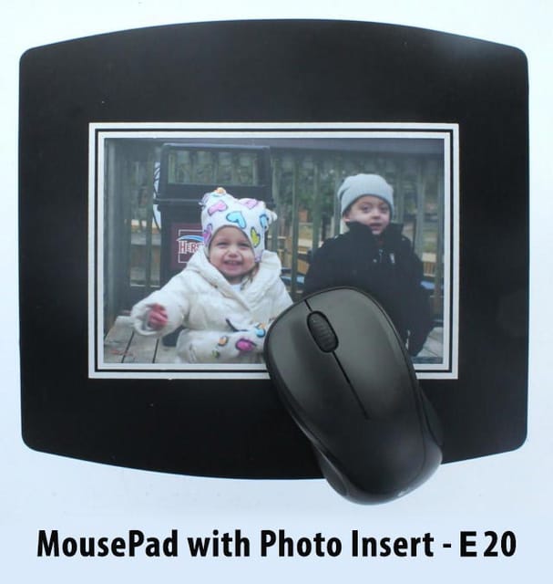 Mouse Pad With Paper Insert