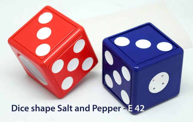 Dice Shape Salt & Pepper