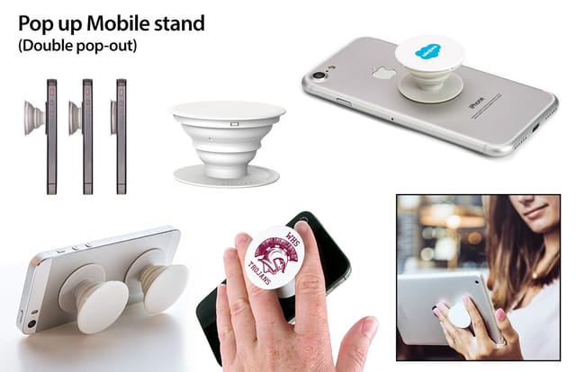 POP UP MOBILE STAND (DOUBLE POP OUT)