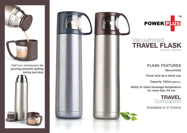 Vacuumized Travel Flask (700 ml Approx.)