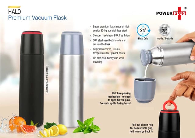 Halo Premium Vacuum Flask (500 Ml)
