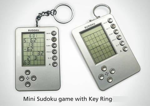 Mini Sudoku Game with Key Ring