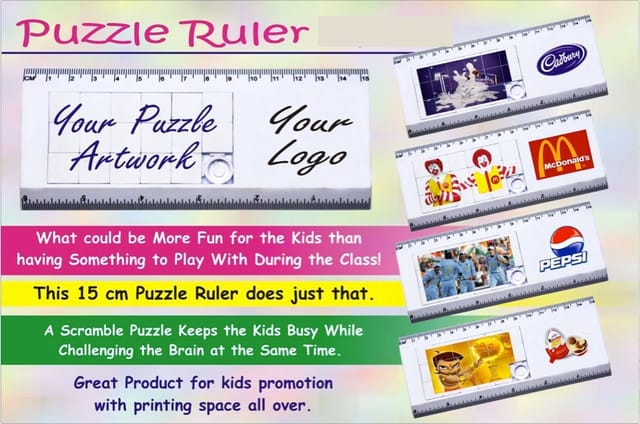 Puzzle ruler