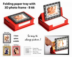 Folding Paper Tray With 3D Photo Frame (100 Sheets)