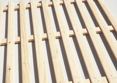 Pine Picket Fence 1500mm x 1800mm